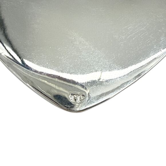 TIMELESS PEARLY Black Cord Necklace with Silver Heart - Picture 5 of 7